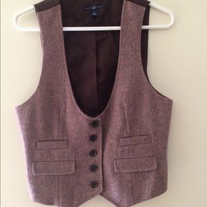 Herringbone vest-vintage GAP